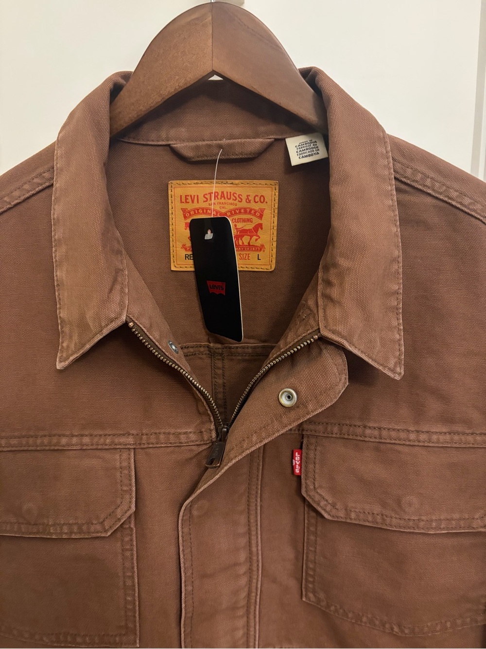 Levi's Men's Brown Workwear Jacket